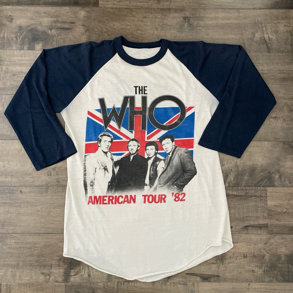 Vintage The Who OG 1982 American Tour